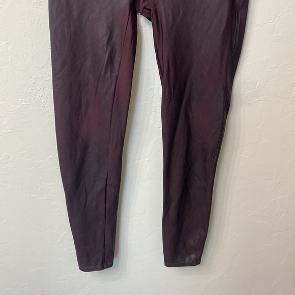 Spanx faux leather leggings size 2X.Purple - Picture 3 of 12
